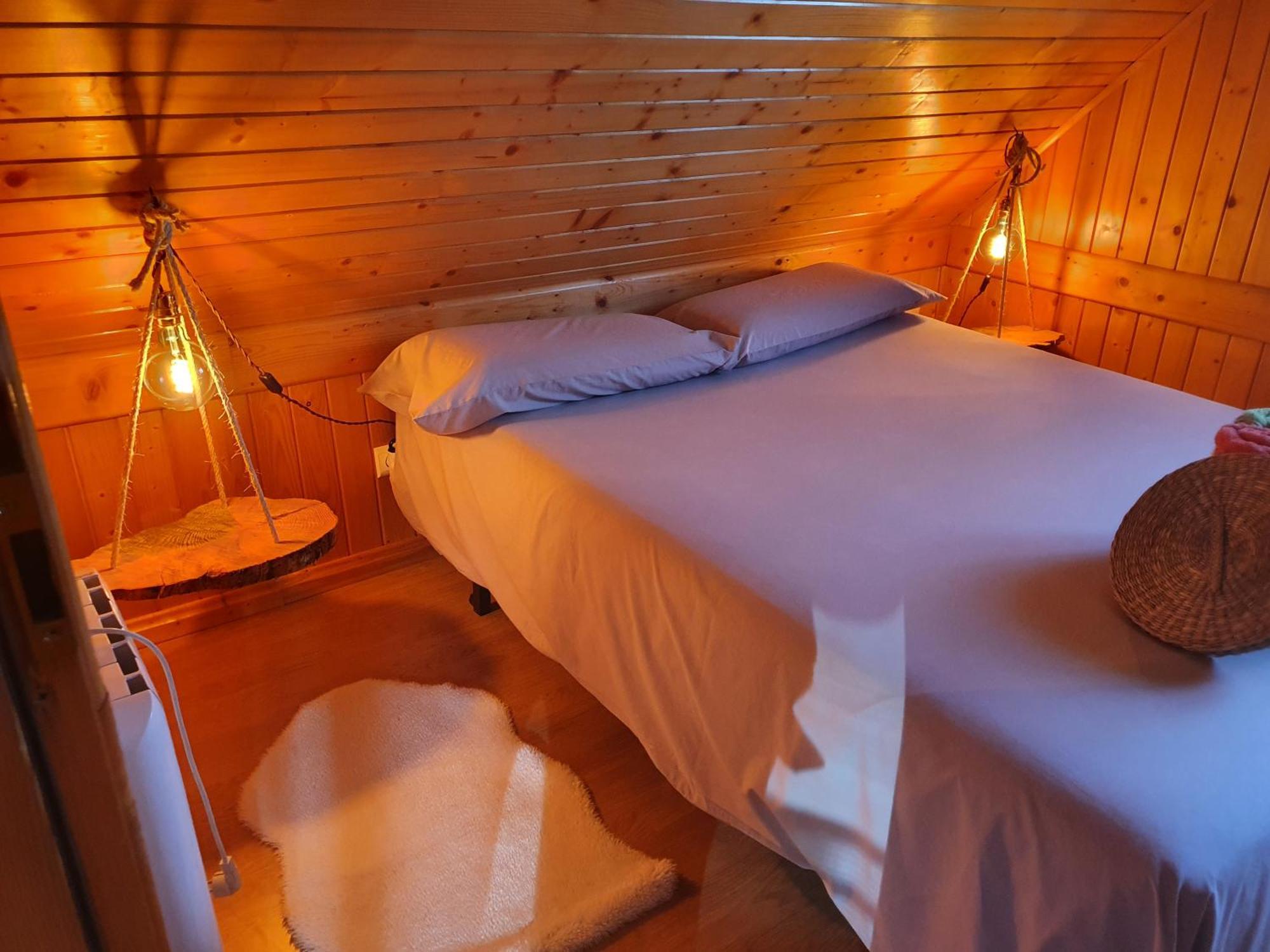 Cabana De Madera Especial Y Acogedora Cardenete Екстер'єр фото